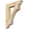 Ekena Millwork Westlake Traditional Rough Sawn Bracket, Douglas Fir, 6"W x 32"D x 40"H BKT06X32X40WTL01RDF - alternate 1